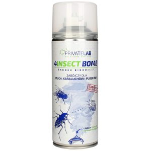 PRIVATELAB 4INSECT BOMB 400ml - środek na pluskwy, prusaki, karaluchy,